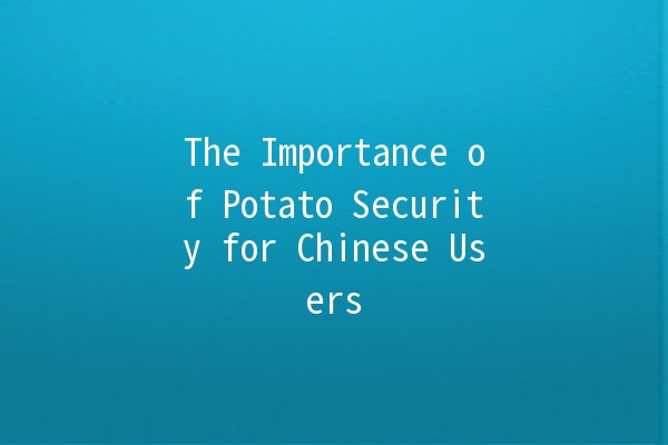 The Importance of Potato Security for Chinese Users 🥔🔒