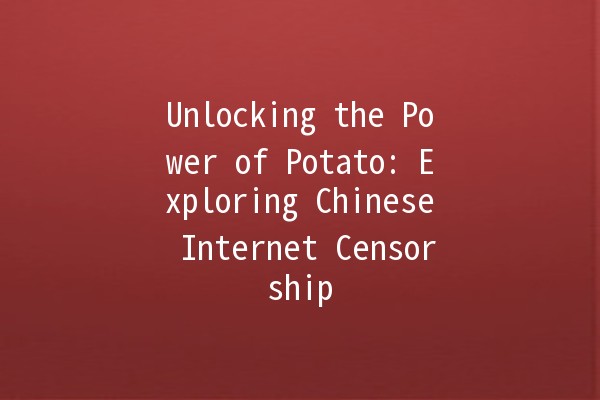 Unlocking the Power of Potato: Exploring Chinese Internet Censorship 🥔🌐