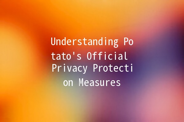 🚀 Understanding Potato's Official Privacy Protection Measures 🤔