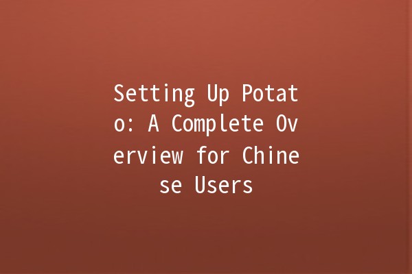 Setting Up Potato: A Complete Overview for Chinese Users 🥔✨