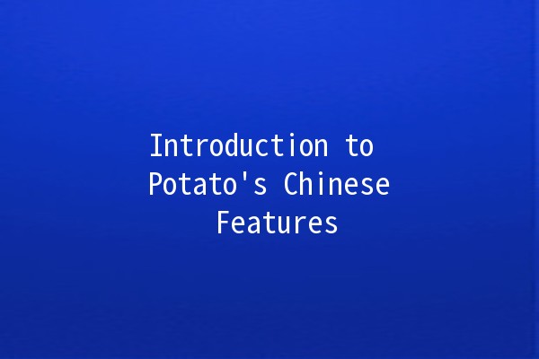 Introduction to Potato's Chinese Features 🥔✨