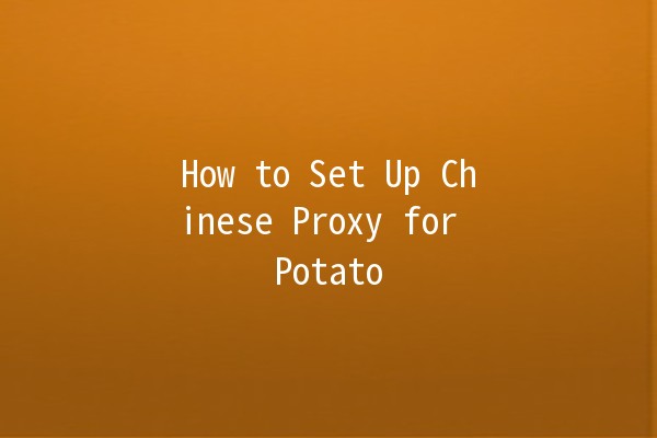 How to Set Up Chinese Proxy for Potato 🥔🌐