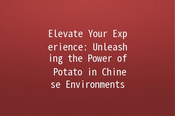 Elevate Your Experience: Unleashing the Power of Potato in Chinese Environments 🥔✨